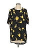 Lularoe Yellow Short Sleeve Blouse Size XXS - photo 1