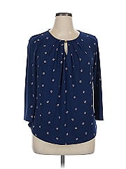 Liz Claiborne Career 3/4 Sleeve Blouse