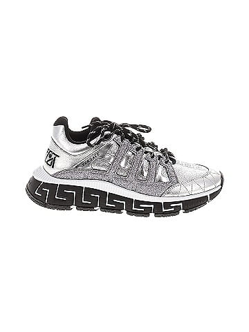 Versace  Trigreca 'Silver' Sneakers (view 1)
