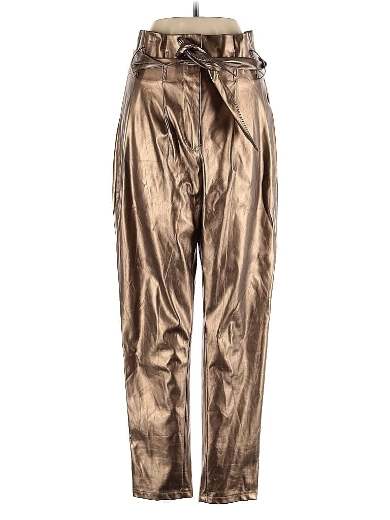 Pre-owned Fashion Nova Casual Pants In Gold