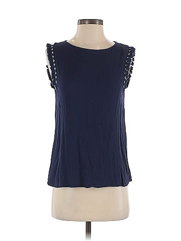 Blue Rain Sleeveless Top (view 1)