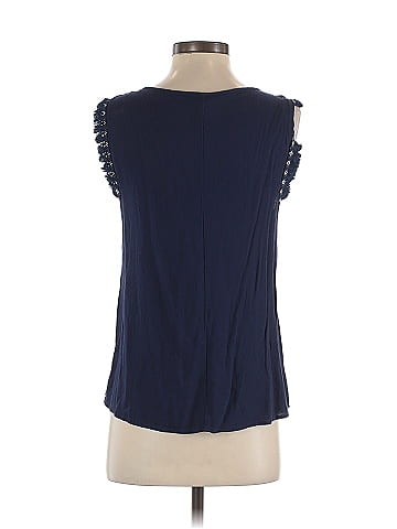 Blue Rain Sleeveless Top (view 2)
