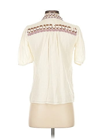Forever That Girl for Anthropologie Short Sleeve Blouse (view 2)