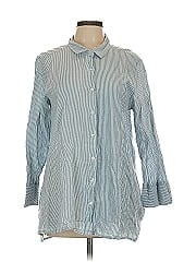 Habitat 3/4 Sleeve Button Down Shirt