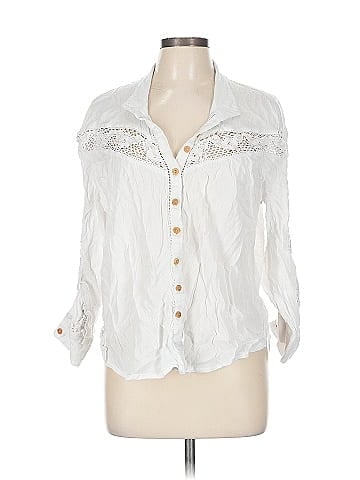 American Rag Cie 3/4 Sleeve Blouse (view 1)