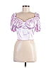 Haute Monde Pink Short Sleeve Blouse Size M - photo 1