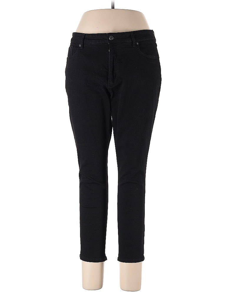 Pre-owned Ann Taylor Loft Jeans In Black