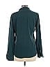 Equipment Teal Long Sleeve Blouse Size M - photo 2