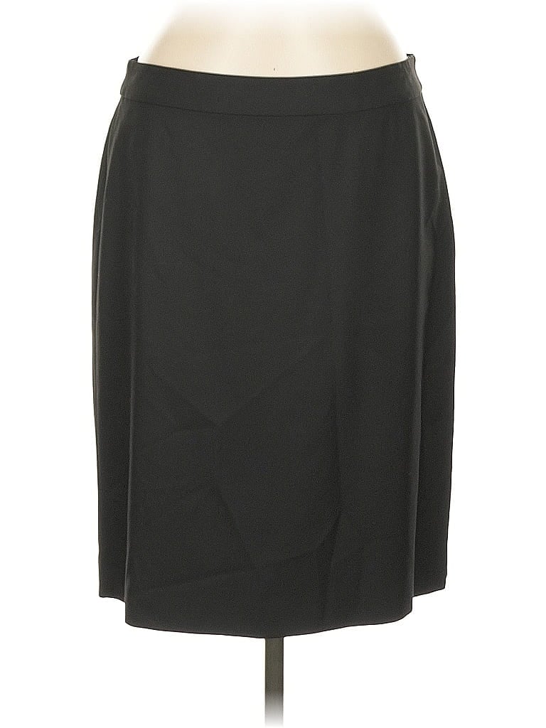 Pre-owned Ann Taylor Loft Formal Skirt In Black