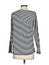 T by Talbots Stripes Silver Long Sleeve T-Shirt Size XS - photo 2
