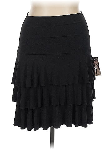 Brittany Black Formal Skirt (view 1)
