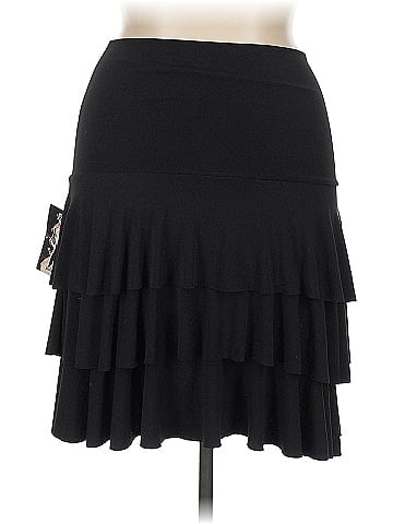 Brittany Black Formal Skirt (view 2)