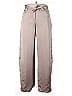 Giorgio Armani 100% Polyester Solid Gray Silver Casual Pants Size EU (IT) 44 / US 8 - photo 1