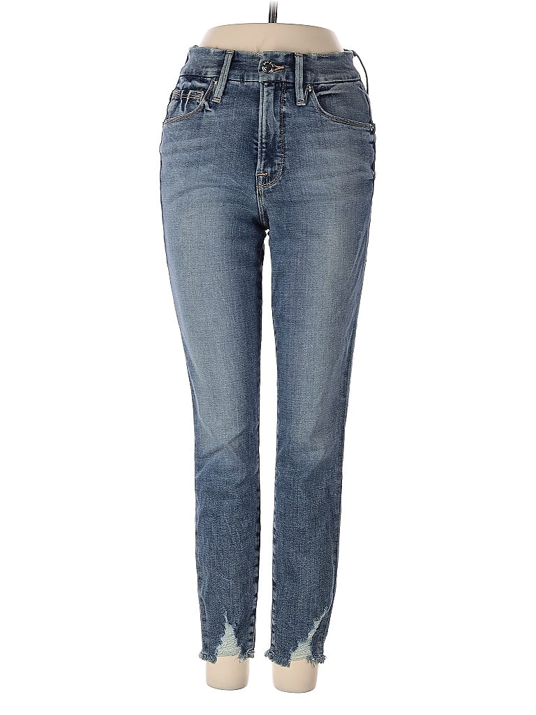 Pre-owned Good American Jeans In Blue