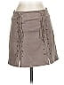 Kittenish Gray Tan Casual Skirt Size S - photo 1