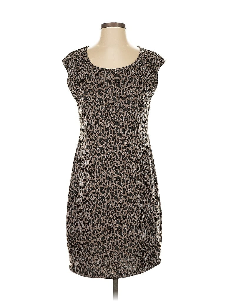 Click to view more detailed imagery on our partner's website Pre-owned Nine West Casual Dress In Brown