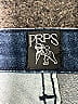 PRPS 100% Cotton Color Block Blue Jeans Size 26 waist - photo 4