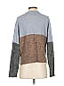 SØSKEN Color Block Gray Brown Wool Pullover Sweater Size XS (0) - photo 2