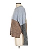 SØSKEN Color Block Gray Brown Wool Pullover Sweater Size XS (0) - photo 4