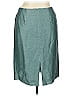 Linda Allard Ellen Tracy Solid Teal Green Casual Skirt Size 14 - photo 2