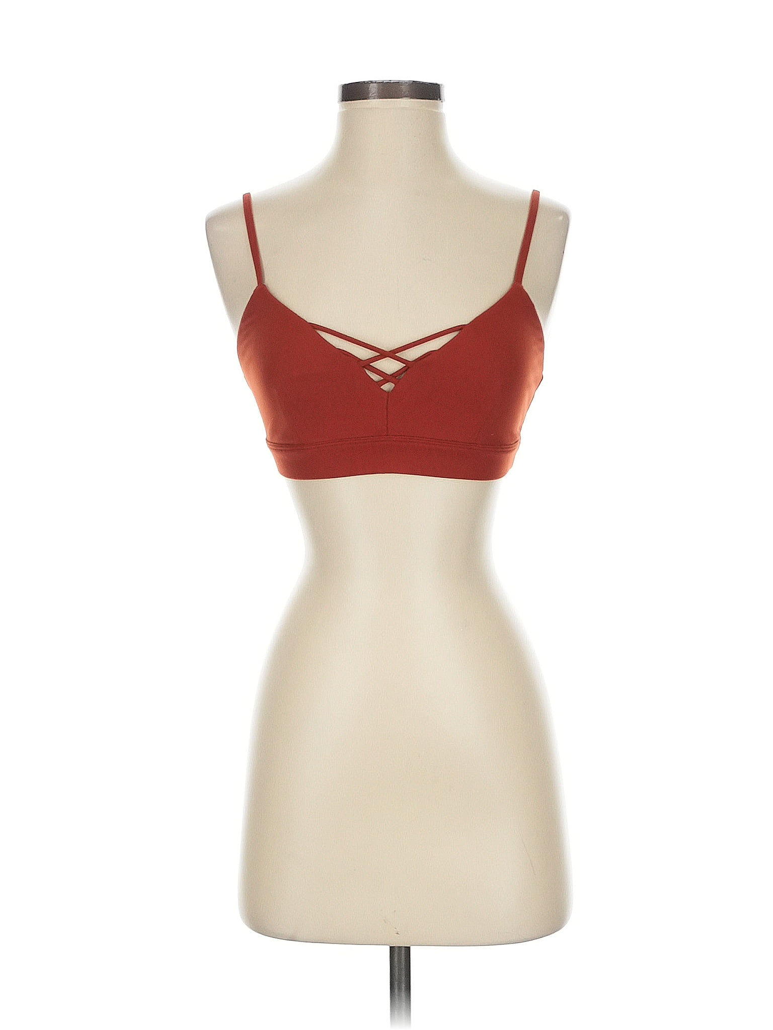 Alo Red Brown Tank Top Size S