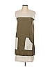 Lacoste Color Block Tan Green Casual Dress Size EU 42 / US 12 - photo 1