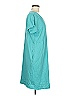 Purejill 100% Organic Cotton Solid Teal Casual Dress Size M - photo 4