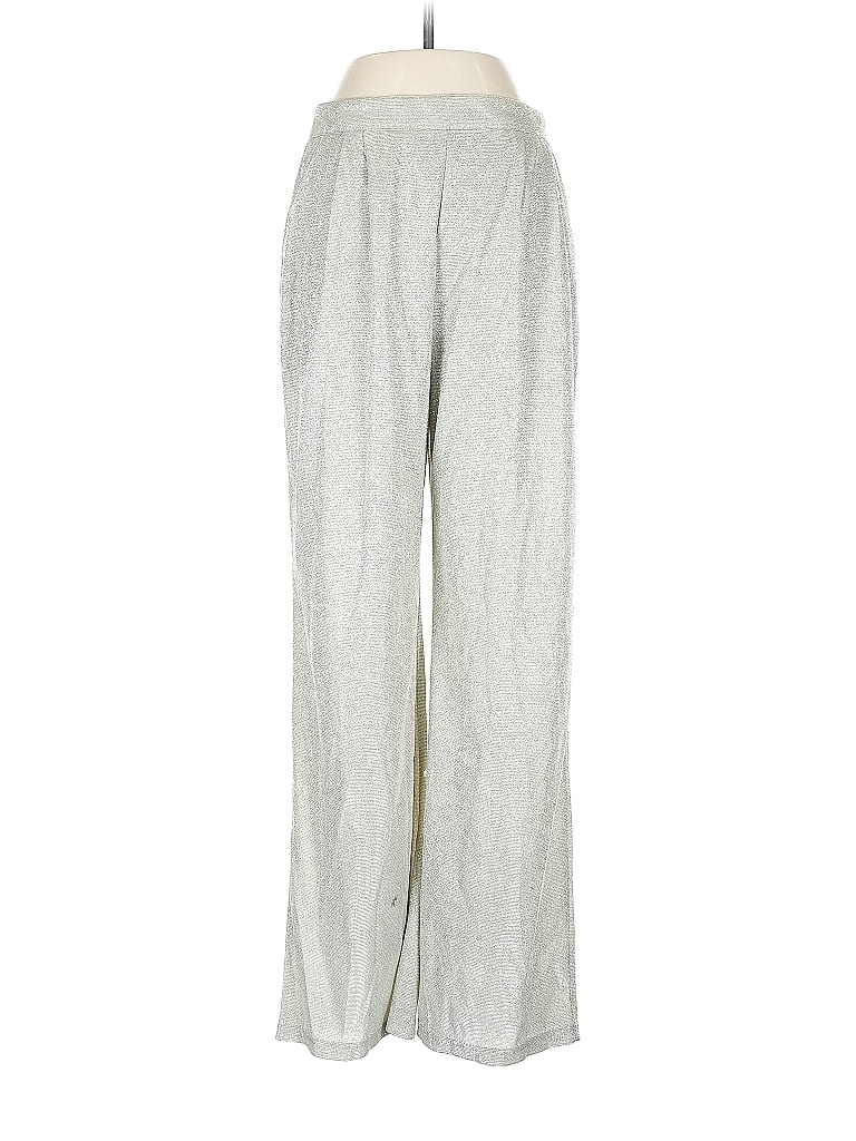 Click to view more detailed imagery on our partner's website Pre-owned Le Lis Dress Pants In Silver