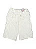 Kanz 100% Cotton Ivory White Cargo Shorts Size 9 - photo 2