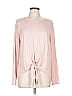 Karen Kane Pink Long Sleeve T-Shirt Size L - photo 1