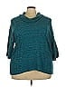 Catherines Teal Pullover Sweater Size 2X - photo 1