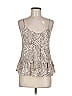 Kimchi Blue 100% Polyester Tan Sleeveless Blouse Size M - photo 1