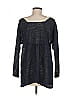 Entro 100% Polyester Black Long Sleeve T-Shirt Size M - photo 2
