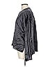 ATM 100% Silk Black Long Sleeve Silk Top Size L - photo 5