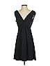 Soma Solid Black Cocktail Dress Size S - photo 1