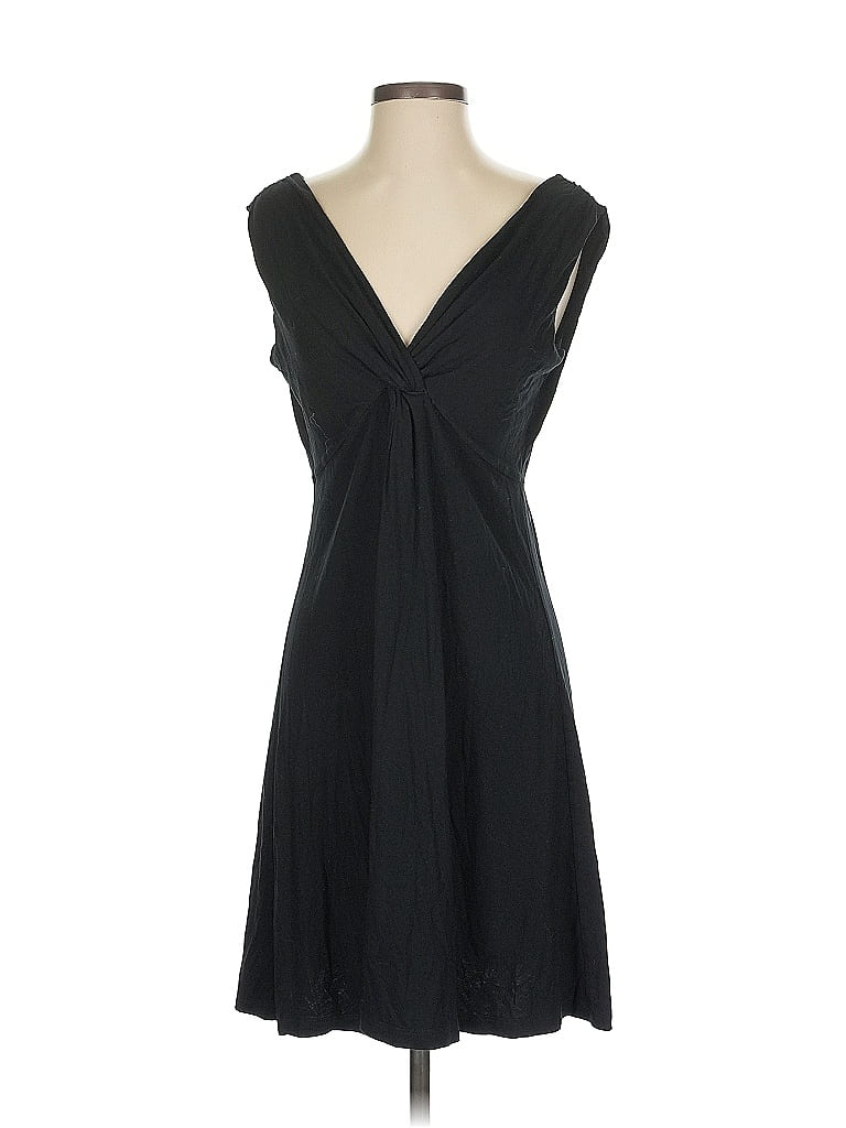 Soma Solid Black Cocktail Dress Size S - photo 1