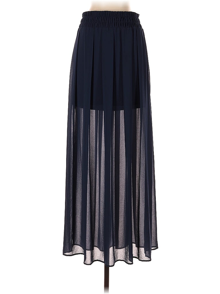 Mango 100% Polyester Blue Formal Skirt Size S - photo 1