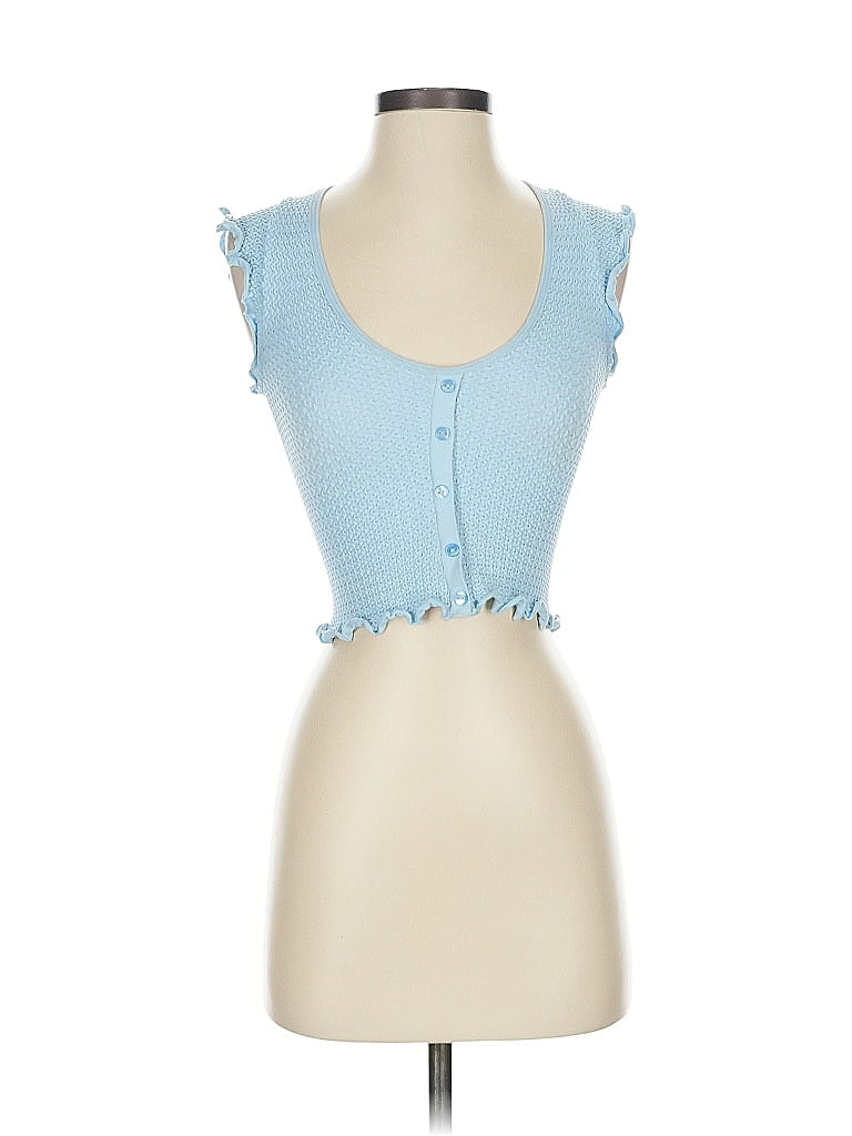 Out From Under Blue Sleeveless Top Size XS - photo 1