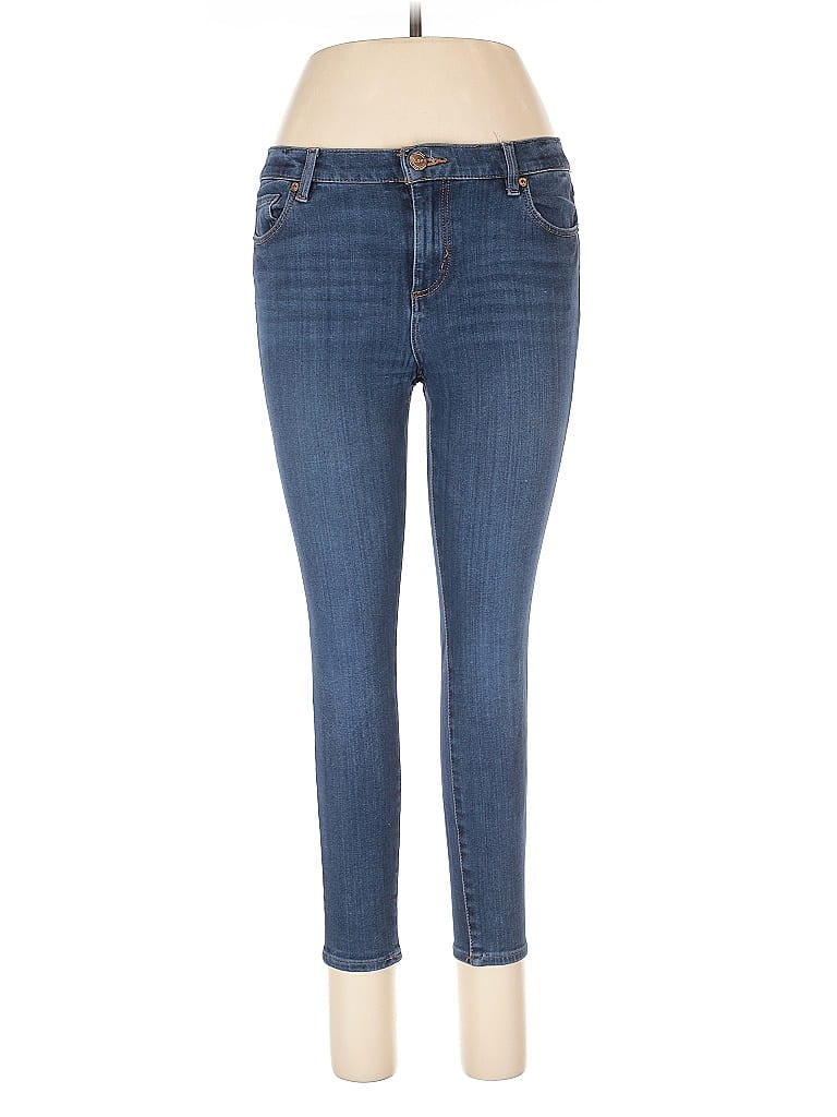 Pre-owned Ann Taylor Loft Jeans In Blue