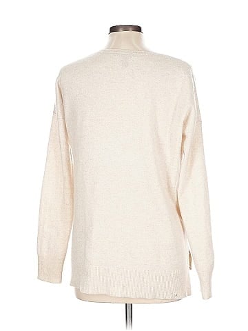 Aqua Cashmere Cashmere Pullover Sweater (view 2)