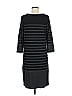 Hilary Radley Stripes Black Casual Dress Size M - photo 2