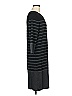 Hilary Radley Stripes Black Casual Dress Size M - photo 4
