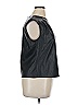 Marc New York Andrew Marc 100% Polyurethane Black Sleeveless Blouse Size XL - photo 4