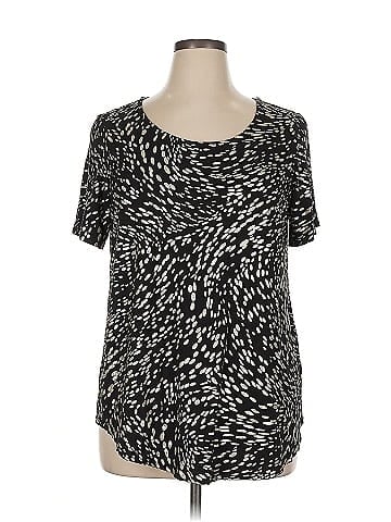 JM Collection Short Sleeve Top (view 1)