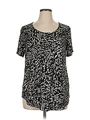 Jm Collection Short Sleeve Top