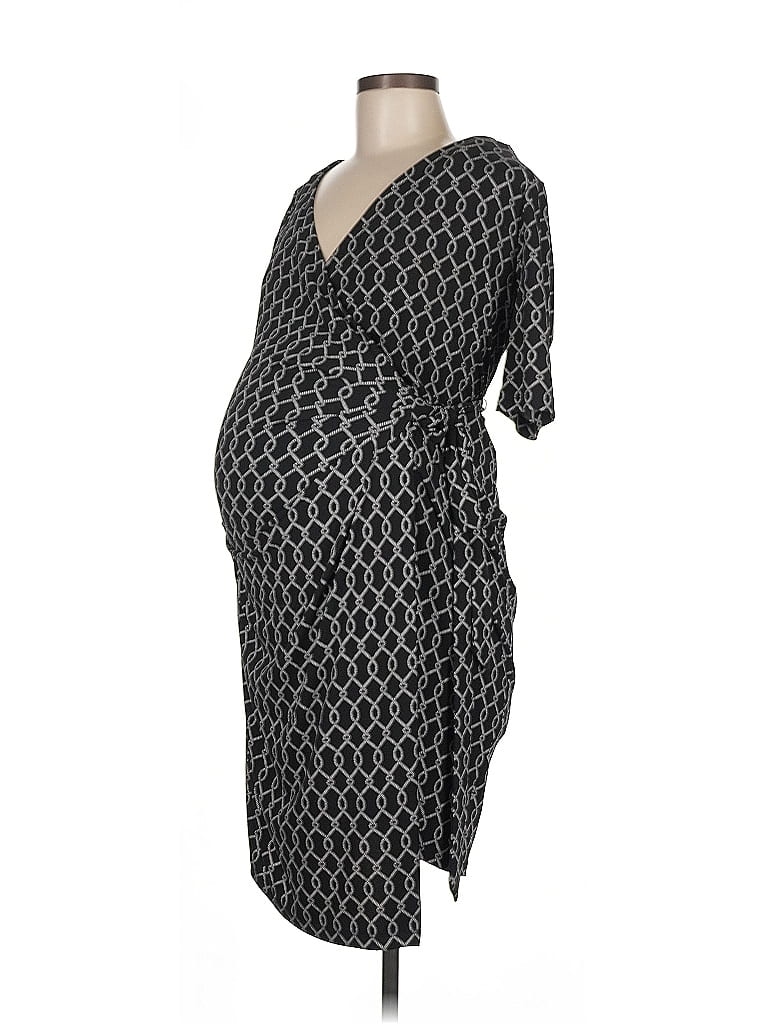 Motherhood Black Casual Dress Size M - photo 1