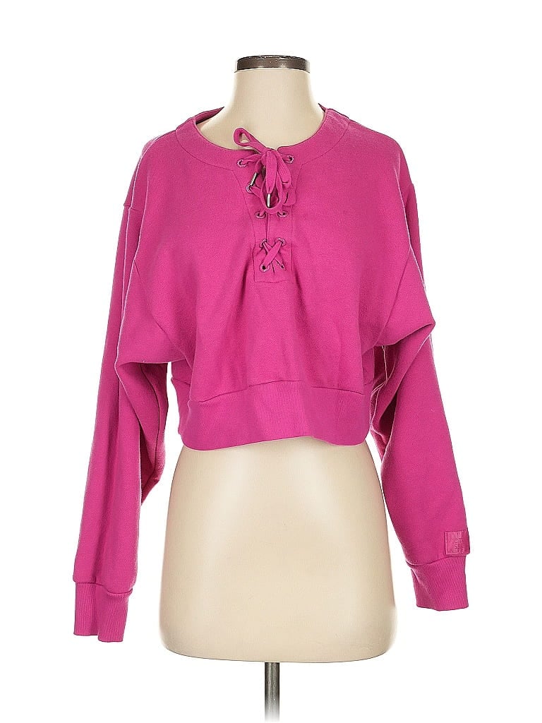 Pre-owned Victoria's Secret Sweatshirt In Pink