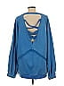 Pol Blue Sweatshirt Size L - photo 2