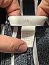 H&M 100% Viscose Stripes Blue Casual Pants Size 4 - photo 4