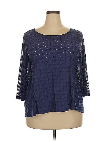 Design History 3/4 Sleeve Top (view 1)